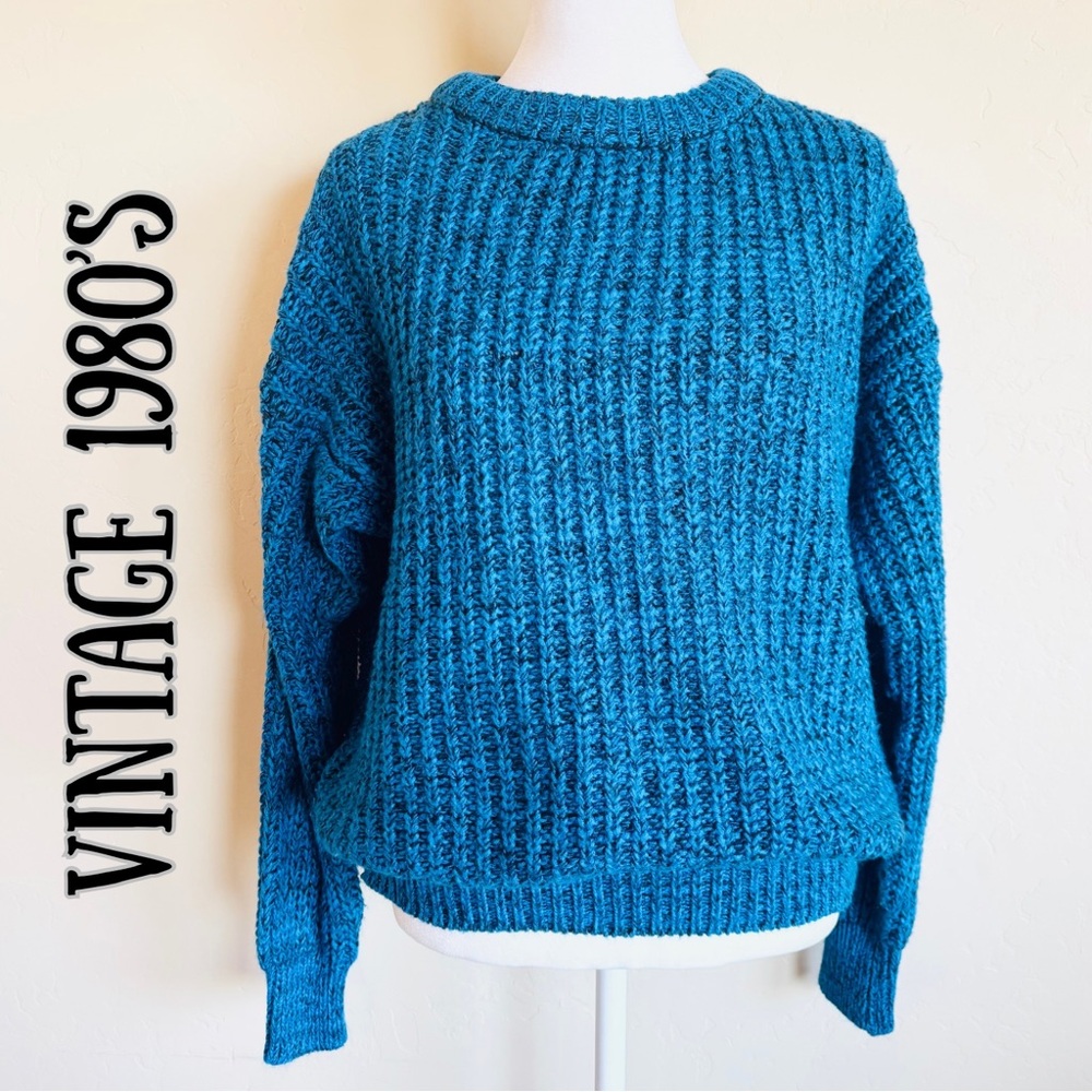 Vintage 1980’s Chunky Knit Sweater